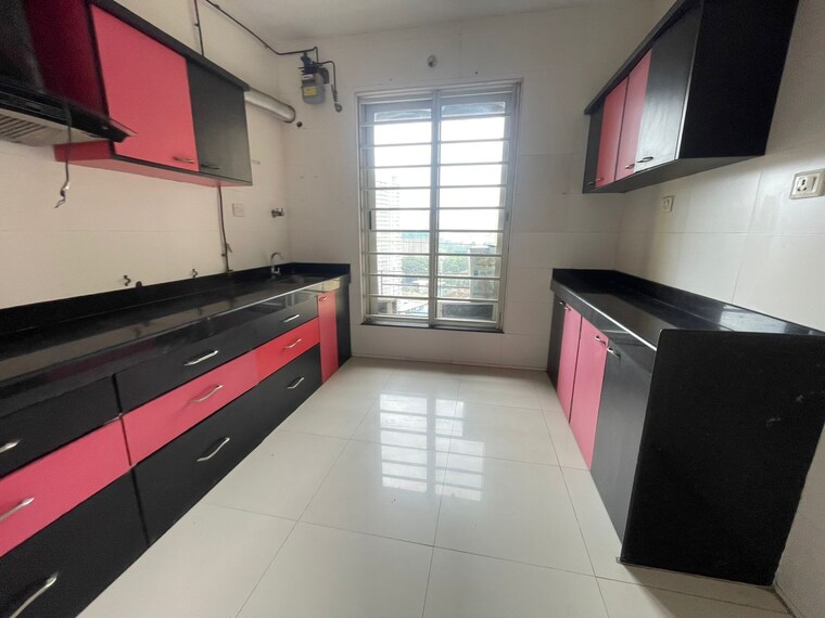 Kitchen, sheth-vasant-lawns 3 Bedroom 1500 Sq.Ft. Apartment In Laxmi Nagar Thane 9625562