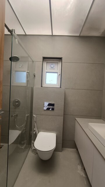 Attached Bathroom in 4 BHK Apartment at Concrete Sunshine Residency, Lulla Nagar – for Sale