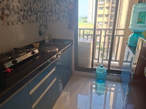 Master Bedroom in 1 BHK Apartment at Raunak Bliss, Ghodbunder Road – for Rent