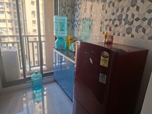 Kitchen in 1 BHK Apartment at Raunak Bliss, Ghodbunder Road – for Rent