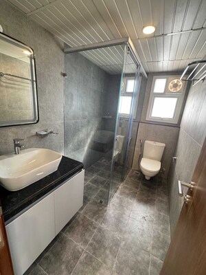 Bathroom in 3 BHK Apartment at Prestige Tranquil, Kokapet – for Rent