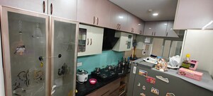 Kitchen in 2 BHK Apartment at Prestige High Fields, Gachibowli – for Rent