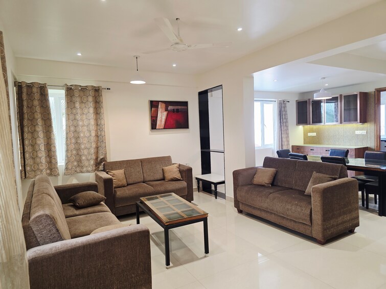 Living Room, banjara hills 4 Bedroom 3500 Sq.Ft. Penthouse In Banjara Hills Hyderabad 9625734