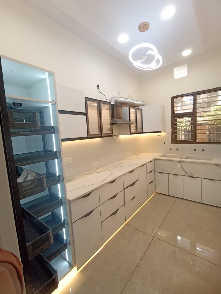 Kitchen, pir machalla 3 Bedroom 1100 Sq.Ft. Villa In Pir Machalla Zirakpur 9625737
