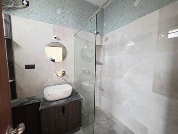 Bathroom in 3 BHK Apartment at Banjara Hills – for Rent