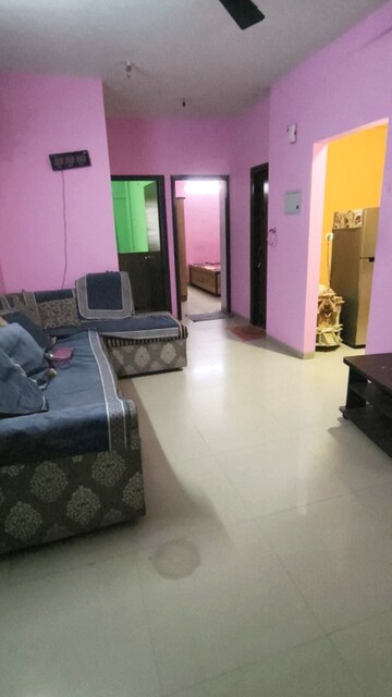 Living Room in 2 BHK Apartment at Adani Pratham, Near Nirma University On Sg Highway – for Rent