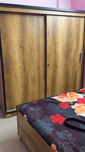 Bedroom in 2 BHK Apartment at Adani Pratham, Near Nirma University On Sg Highway – for Rent