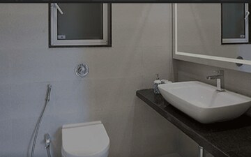 Bathroom in 2 BHK Apartment at Sheth Zuri, Laxmi Nagar – for Sale