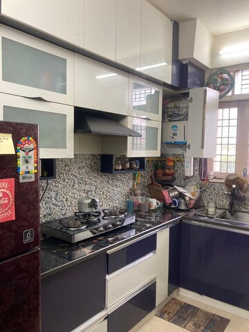 Kitchen in 3 BHK Builder Floor at AS Tower, Sector 45 – for Rent