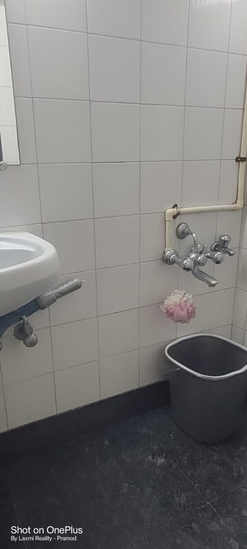 Bathroom in 1 RK Apartment at Bhavani Mata CHS, Lower Parel – for Rent