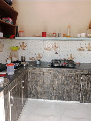 Kitchen in 1 BHK Builder Floor at Shanti Nagar – for Rent