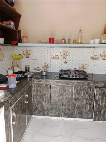 Kitchen in 1 BHK Builder Floor at Shanti Nagar – for Rent