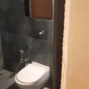 Bathroom in 1 BHK Apartment at Shraddha Pride, Vikhroli East – for Rent