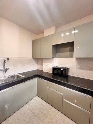 Kitchen in 1 BHK Builder Floor at Saket – for Rent