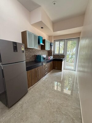 Kitchen in 1 BHK Builder Floor at Sector 5 – for Rent