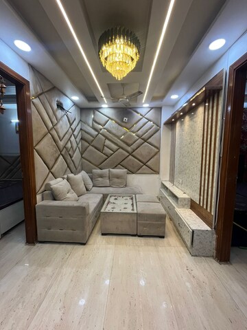 Living Room in 2 BHK Builder Floor at Dwarka Mor – for Rent