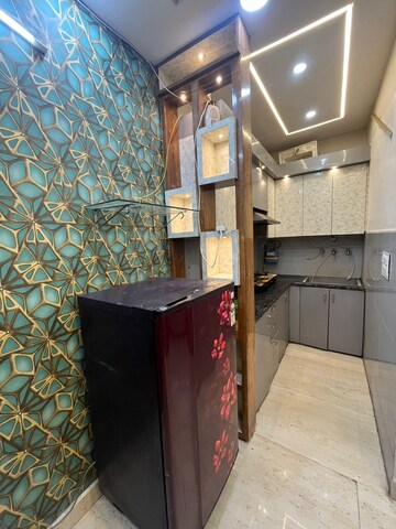 Kitchen in 2 BHK Builder Floor at Dwarka Mor – for Rent