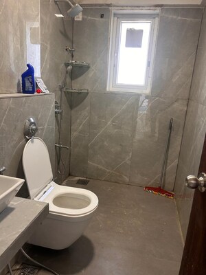 Bathroom in 3 BHK Apartment at Laxmi Niwas Vile Parle East, Vile Parle East – for Rent