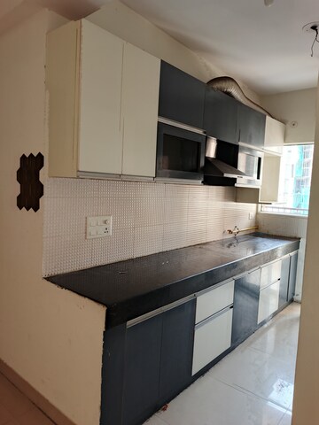 Kitchen in 3 BHK Apartment at JM Florence, Tech Zone 4 Greater Noida – for Rent