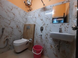 Bathroom in 3 BHK Apartment at Ideal Lake View, Topsia – for Sale