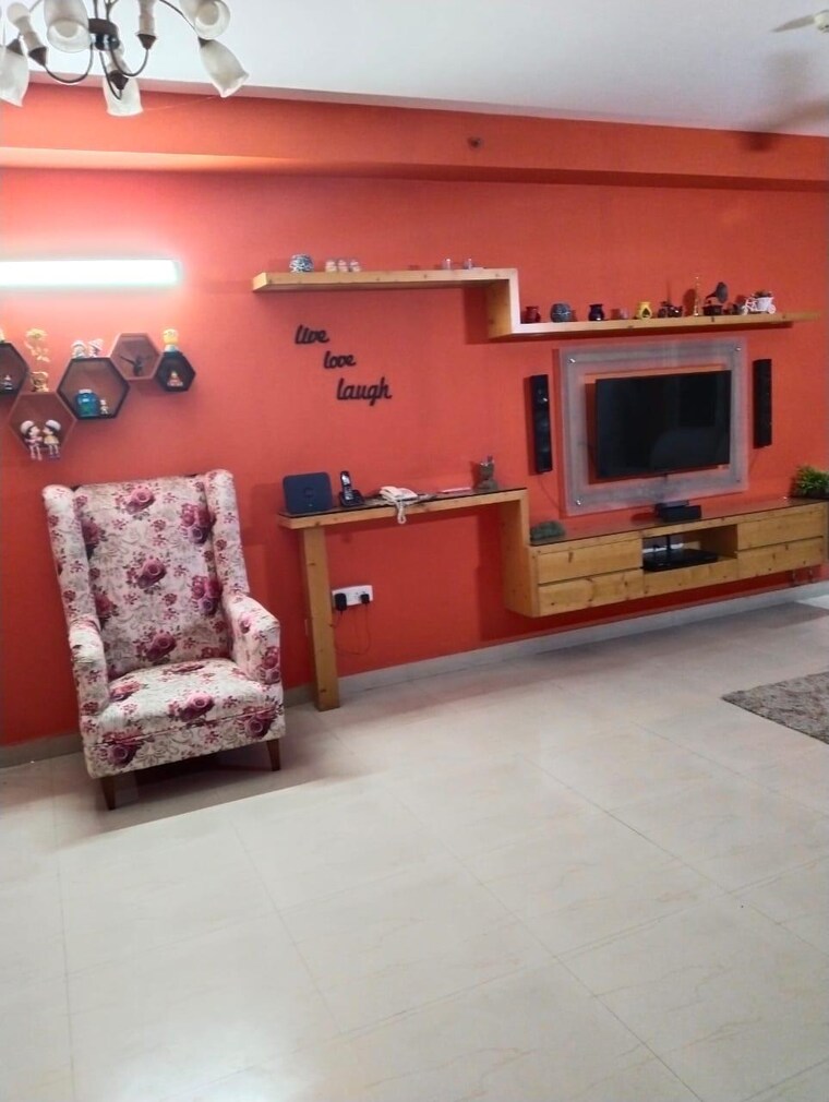Living Room, ideal-lake-view 3 Bedroom 1450 Sq.Ft. Apartment In Topsia Kolkata 9625914