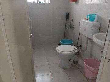 Bathroom in 2 BHK Apartment at Ganga Hamlet, Viman Nagar – for Rent