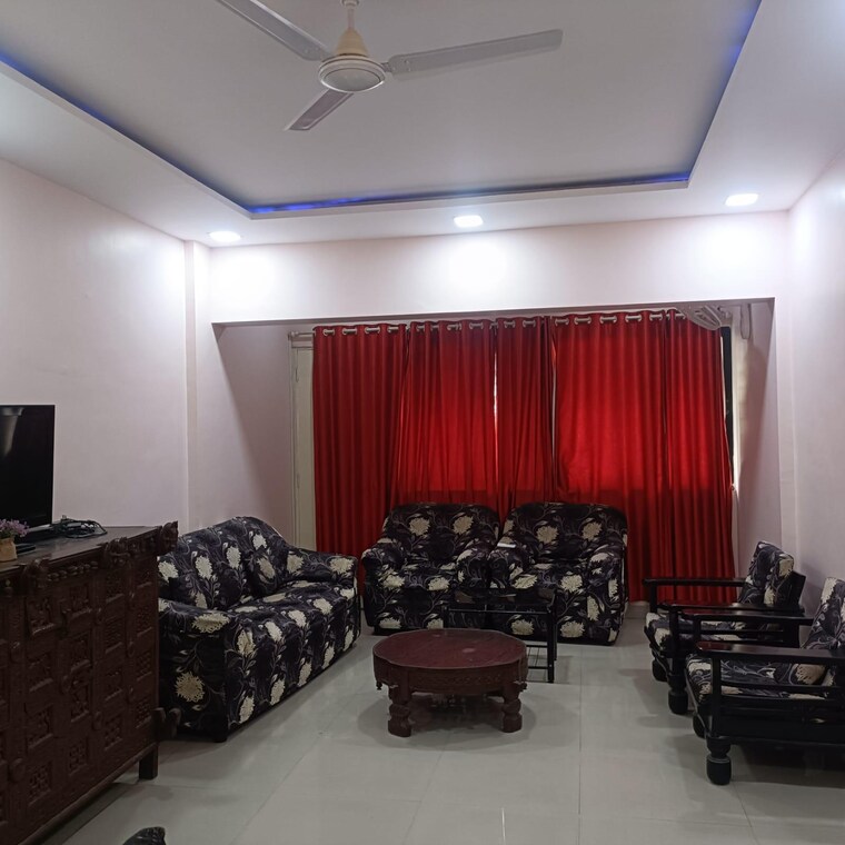 Living Room, ganga-hamlet 2 Bedroom 1150 Sq.Ft. Apartment In Viman Nagar Pune 9625902