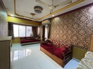 Bedroom in 2 BHK Apartment at Trishul Terraces, Kopar Khairane – for Rent