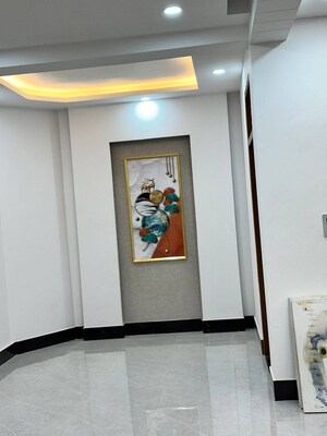 Building Lobby in 3 BHK Apartment at Freedom Fighters Enclave – for Rent