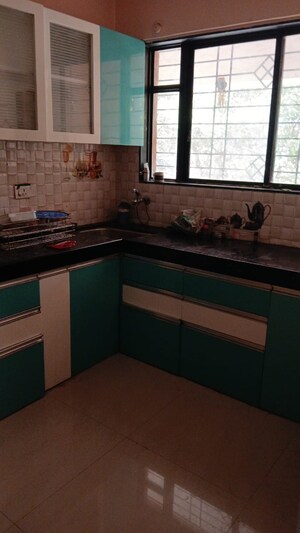 Kitchen in 2 BHK Apartment at Swojas Samen, Kothrud – for Rent