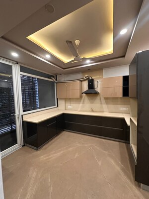 Kitchen in 3 BHK Apartment at Freedom Fighters Enclave – for Rent