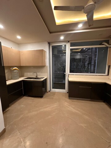 Living Room in 3 BHK Apartment at Freedom Fighters Enclave – for Rent