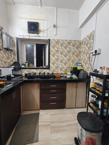 Kitchen in 1 BHK Apartment at Shiv Shaila, Worli – for Rent