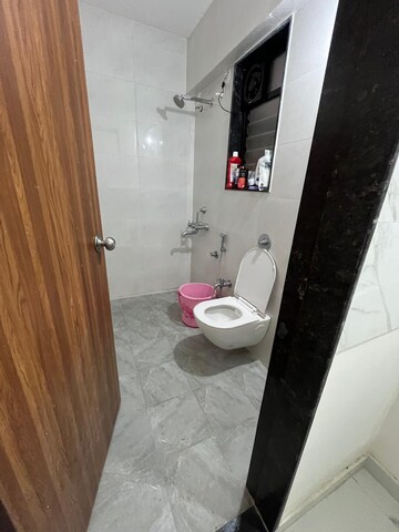 Bathroom in 2 BHK Apartment at Iravati Apartment, Kothrud – for Rent