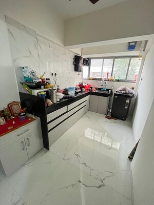 Kitchen in 2 BHK Apartment at Iravati Apartment, Kothrud – for Rent