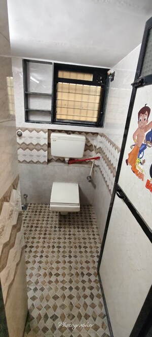 Bathroom in 1 BHK Apartment at Dombivli West – for Rent