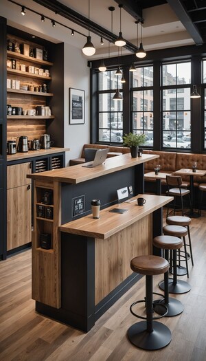 Kitchen in  Office Space at Naupada – for Rent