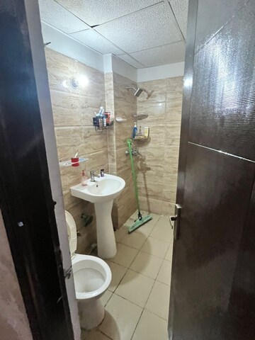 Bathroom in 3 BHK Apartment at Ajnara Homes, Sector 16b Greater Noida – for Rent