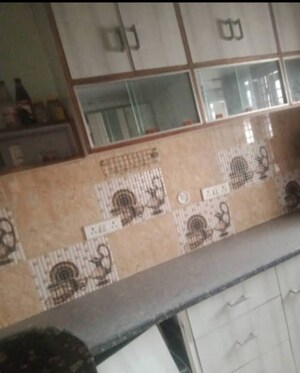 Kitchen in 1 BHK Villa at Aliganj – for Rent