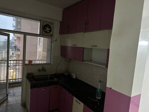 Kitchen in 3 BHK Apartment at Ajnara Homes, Sector 16b Greater Noida – for Rent