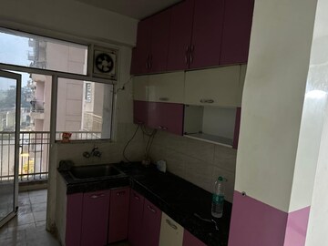 Kitchen in 3 BHK Apartment at Ajnara Homes, Sector 16b Greater Noida – for Rent