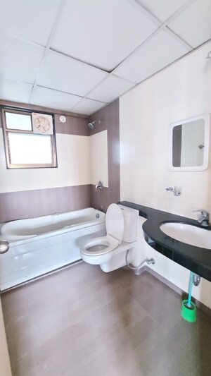 Bathroom in 2 BHK Apartment at Paranjape Blue Ridge, Hinjewadi – for Rent