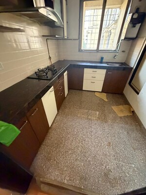 Kitchen in 2 BHK Apartment at Gundecha Valley of Flowers, Kandivali East – for Rent