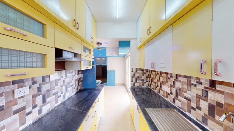 Kitchen, alpine-fiesta 2 Bedroom 1020 Sq.Ft. Apartment In Whitefield Bangalore 9626198