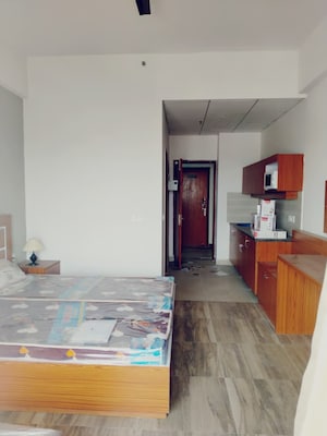 Bedroom in 1 BHK Apartment at Paramount Golfforeste, Zeta I Greater Noida – for Rent