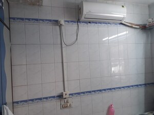 Bathroom in 3 BHK Apartment at Kurla West – for Rent