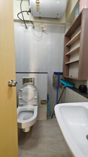 Bathroom in 2 BHK Apartment at Godrej Central, Chembur – for Rent