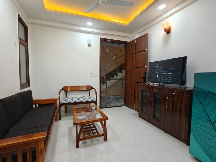 Living Room, saket 1 Bedroom 500 Sq.Ft. Builder Floor In Saket Delhi 9626323