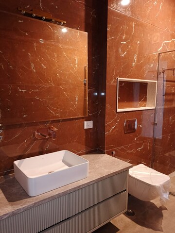 Bathroom in 4 BHK Builder Floor at Defence Colony – for Rent