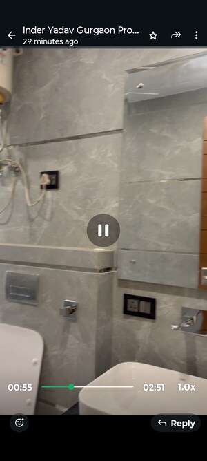 Bathroom in 3 BHK Builder Floor at Sector 23 – for Rent